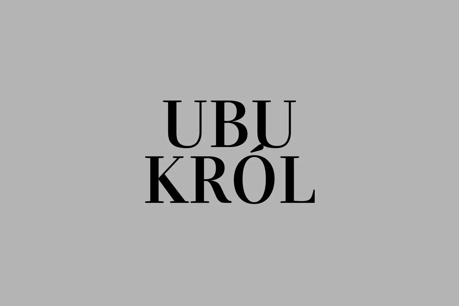 Ubu Król, Fundacja Sztuka Ciała
